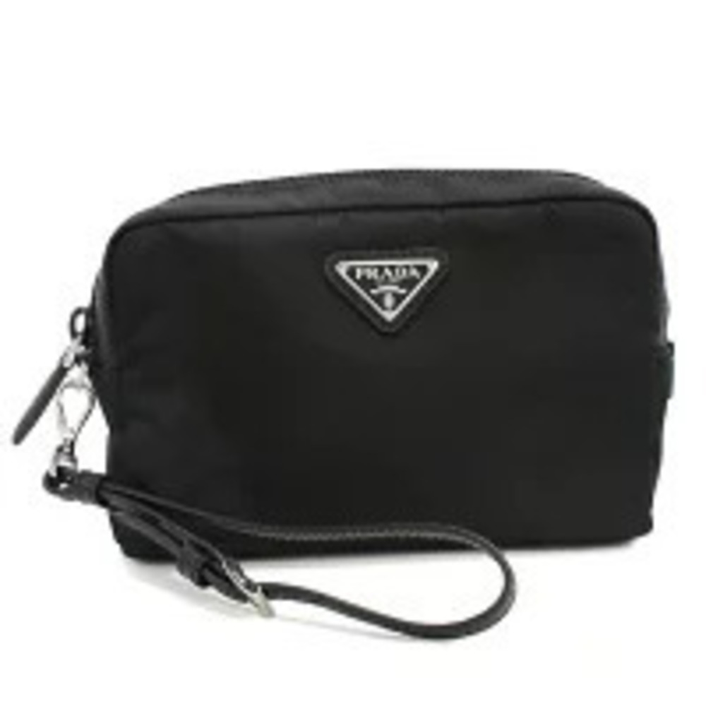 Prada Pouch Clutch Black Bag